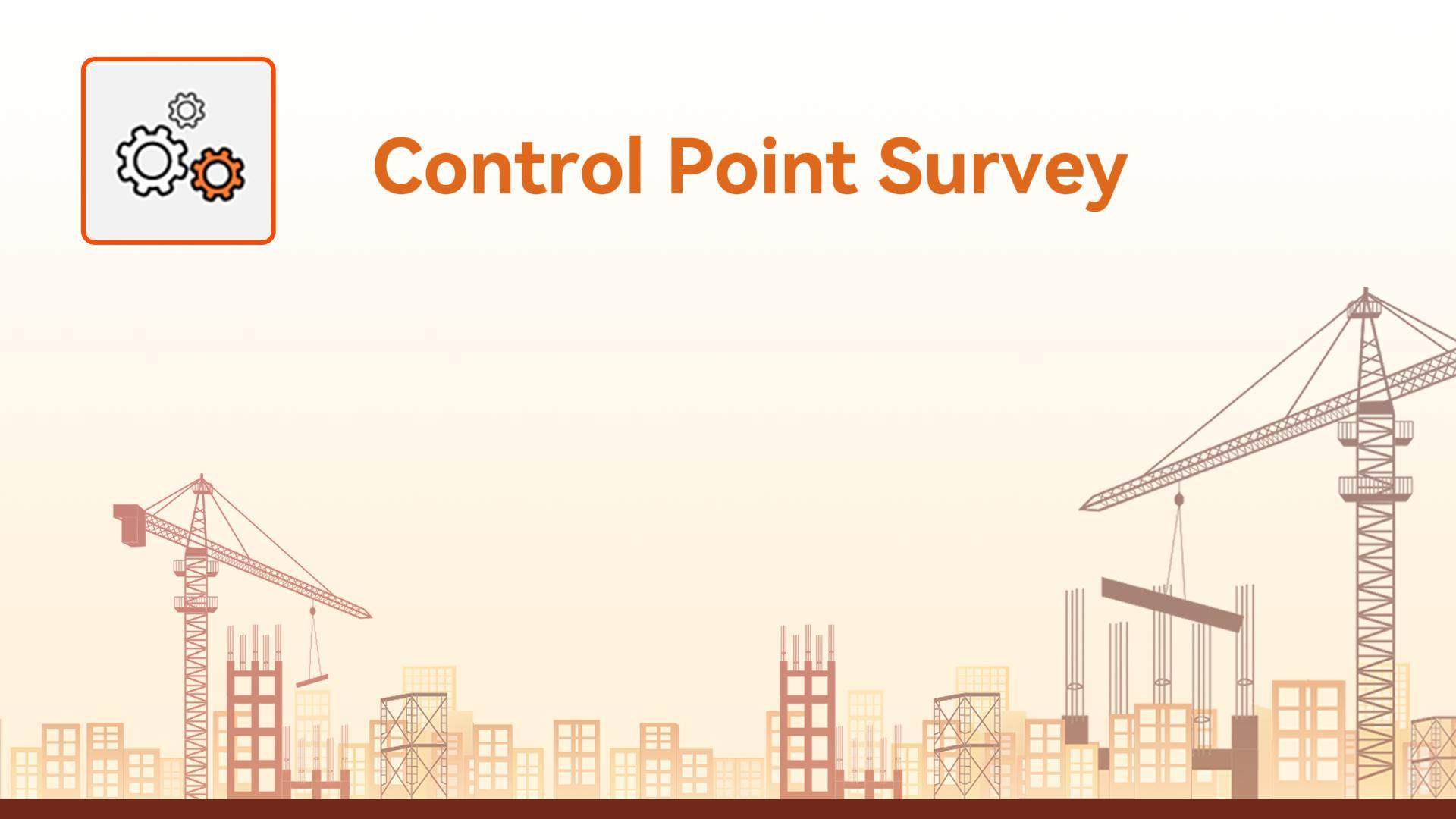 Control point survey